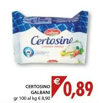 Mercatò Galbani Certosino 100 G(ml) offerta