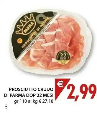 Mercatò Parma Prosciutto Crudo Di Parma Dop offerta