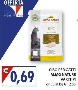 Mercatò Almo Nature Cibo Per Gatti offerta