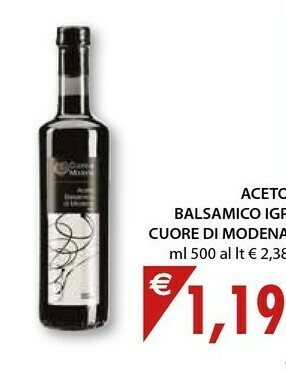 Mercatò Cuore Di Modena Aceto Balsamico IGP offerta