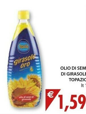 Mercatò Topazio Olio Di Semi Di Girasole offerta