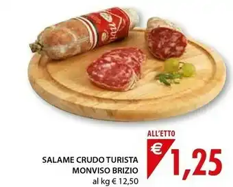 Monviso Salame Crudo Turista Brizio
