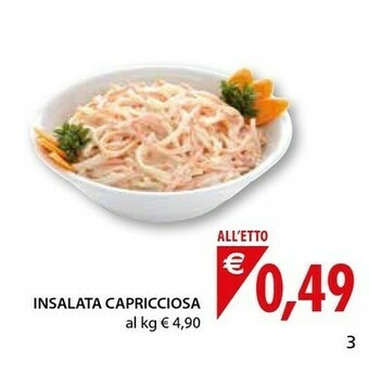 Mercatò Local Insalata Capricciosa offerta