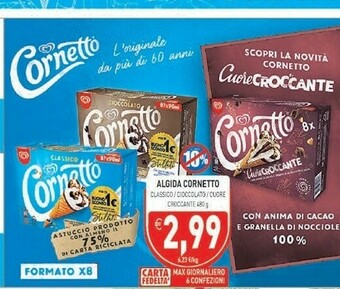Gros Algida Cornetto offerta