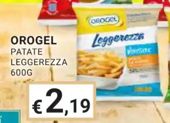 Eté OROGEL PATATE LEGGEREZZA 600 G offerta