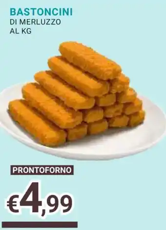 Eté BASTONCINI DI MERLUZZO AL KG offerta