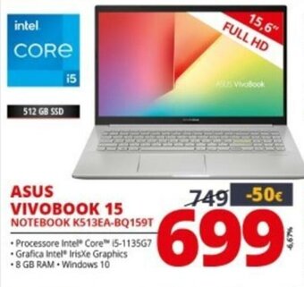 Comet Asus Vivobook 15 offerta