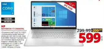 Comet hp Notebook 17-CN0005NL offerta