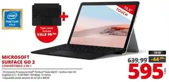 Comet Microsoft Surface Go 2 Convertibile 2 in 1 offerta