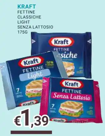 Eté KRAFT FETTINE CLASSICHE LIGHT SENZA LATTOSIO 175 g offerta