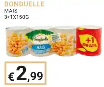 Eté BONDUELLE MAIS 3+1X150G offerta