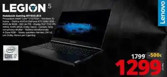 Comet Legion Notebook Gaming 81Y600JEIX offerta