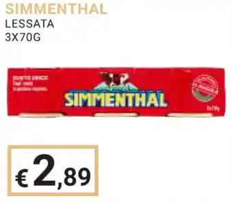 Eté SIMMENTHAL LESSATA 3X70G offerta