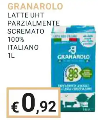 Eté GRANAROLO LATTE UHT PARZIALMENTE SCREMATO 100% ITALIANO 1L offerta
