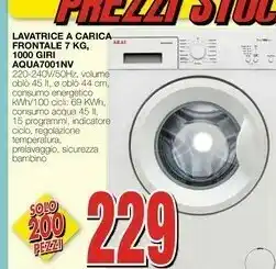 Mondo Brico Akai Lavatrice offerta