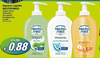 Prix Quality Miele Neutromed Sapone Liquido Yogurt Aloe offerta