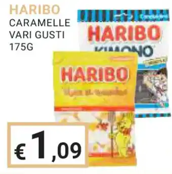 Eté HARIBO CARAMELLE VARI GUSTI 175G offerta