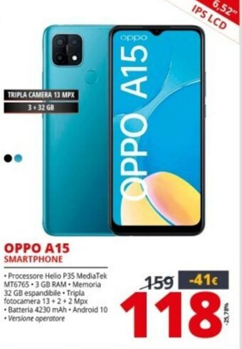 Oppo A15 Smartphone