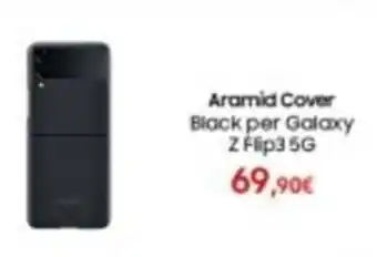 Samsung Aramid Cover Black per Galaxy Z Flip3 5G