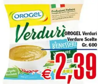 OROGEL Verdurì Verdure Scelte gr.600