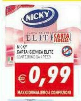 Supermercati Agorà Rotoli di carta offerta