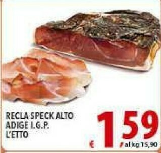 Gros Recla Speck offerta