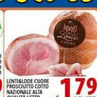 Gros Cuore Prosciutto cotto offerta