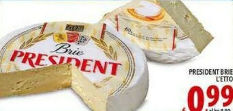 Gros Prèsident Brie offerta