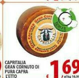 Gros Formaggio di capra offerta