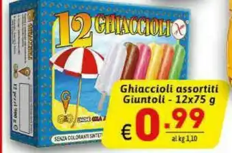 Ipercarni Giuntoli Ghiaccioli offerta