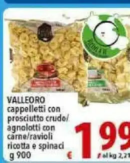 Gros Valleoro Pasta ripiena offerta