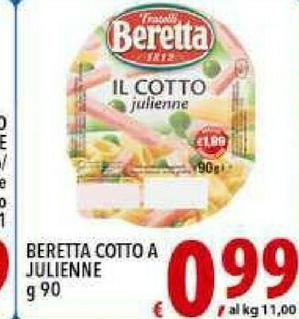 Gros Beretta Prosciutto cotto offerta