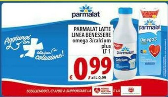 Gros Parmalat Latte parzialmente scremato offerta