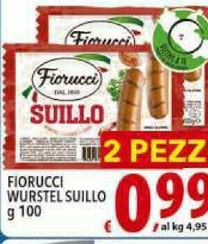 Gros Fiorucci Wurstel offerta