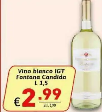 Ipercarni Fontana Vino bianco offerta
