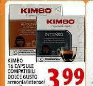 Gros Kimbo Cialde caffè offerta