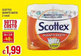 SCOTTEX QUANTO BASTA 2 rotoli