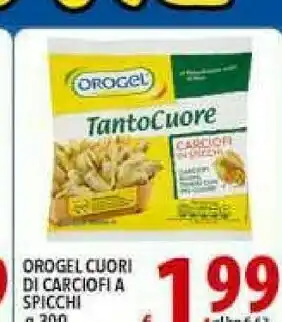 Iper Triscount Orogel Carciofi offerta