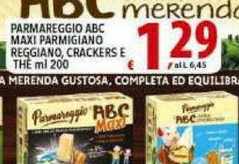 Iper Triscount Parmareggio Snack offerta