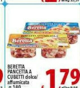 Gros Beretta Pancetta offerta