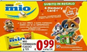 Iper Triscount Mio Formaggini offerta