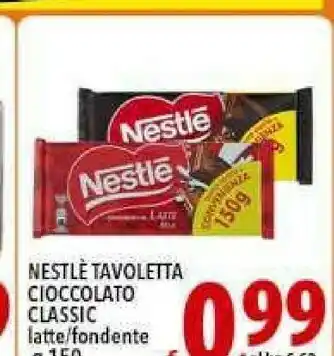 Iper Triscount Nestlè Cioccolato offerta