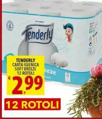 Iper Triscount Tenderly Carta igienica offerta