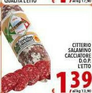 Iper Triscount Citterio Salame offerta