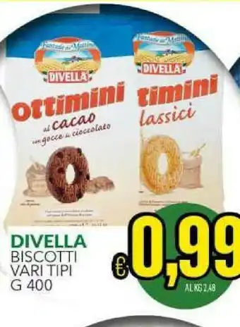 Iper Triscount Divella Biscotti offerta