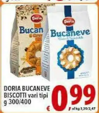 Iper Triscount Doria Bucaneve offerta