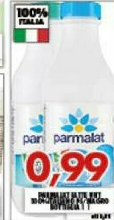 Gros Parmalat Latte parzialmente scremato offerta