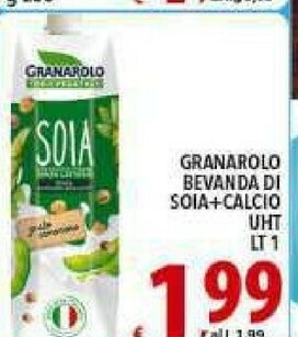 Iper Triscount Granarolo Latte di soia offerta