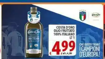 Iper Triscount Costa Olio extravergine di oliva offerta
