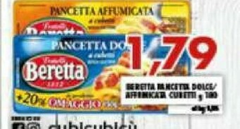 Gros Beretta Pancetta offerta